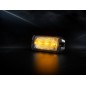 Warning light - Ledson - Astro 3 - 3" - 7.6cm - Clear - 26 flash patterns - Amber - R65 - 12V-30V Warning light - Ledson - Astro 3 - 3" - 7.6cm - Clear - 26 flash patterns - Amber - R65 - 12V-30V