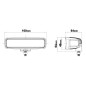 Werklamp - Ledson - Raptor 30 - S - 6.3" - 16cm - Smoke - Spot Werklamp - Ledson - Raptor 30 - S - 6.3" - 16cm - Smoke - Spot
