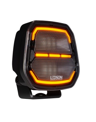Work light - Ledson - Epix 4.5+ - Strobe - 4.2" - 10.7cm - Smoke - Position light Red/Amber - 5 flash patterns - Work / Scene