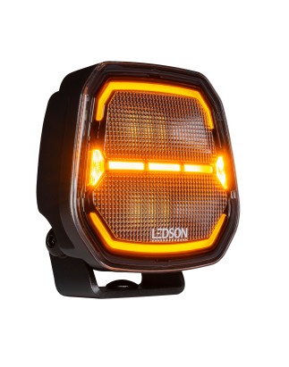 Arbeitsbeleuchtung - Ledson - Epix 4.5+ - Strobe - 4.2" - 10.7cm - Smoke - Positionslicht Rot/Amber - 5 Blitzmuster - Work / Scene
