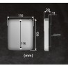 Tail light - Ledson - Breeze X2 - Retro - 4.3" - 11cm - Smoke - Tail - Brake - 12V-48V