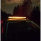 LED Lightbar - Ledson - Alfa 41+ - Gen2 - 40.6" - 103.2cm - Smoke - Powerboost - Positionslicht Weiß/Amber - Driving LED Lightbar - Ledson - Alfa 41+ - Gen2 - 40.6" - 103.2cm - Smoke - Powerboost - Positionslicht Weiß/Amber - Driving