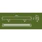 LED bar - Ledson - Alfa 21 - Gen2 - 21.5" - 54.6cm - Smoke - Powerboost - Driving LED bar - Ledson - Alfa 21 - Gen2 - 21.5" - 54.6cm - Smoke - Powerboost - Driving