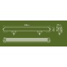 LED bar - Ledson - Alfa 21 - Gen2 - 21.5" - 54.6cm - Smoke - Powerboost - Driving