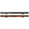 LED Lightbar - Ledson - Alfa 41+ - Gen2 - 40.6" - 103.2cm - Smoke - curved - Positionslicht Weiß/Amber - Driving