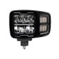 Headlight - Ledson - Plow Arctic - Left - 8.7" - 22cm - Clear - Position light White Headlight - Ledson - Plow Arctic - Left - 8.7" - 22cm - Clear - Position light White