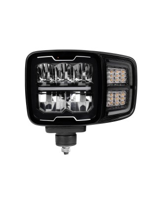 Koplamp - Ledson - Plow Arctic - 8.7" - 22cm - Helder - Positielicht Wit