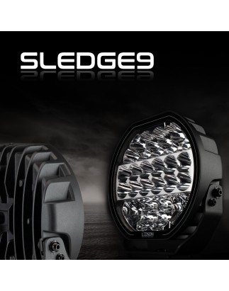 Extraljus - Ledson - Sledge 9 - 9" - 22.8cm - Driving Spot Combo