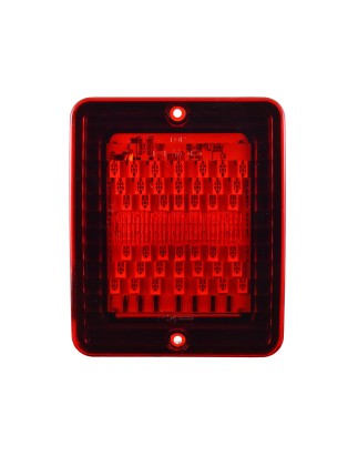 Rückleuchte - Briod - Rear-Light - 4.3" - 11cm - Rot 