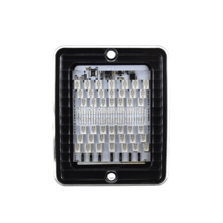 Blinker - Briod - Rear-Light - 4.3" - 11cm - Klar - Amber - 12V-30V