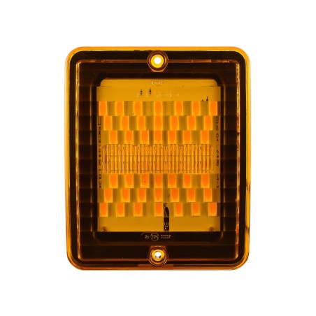 Körriktningsvisare - Briod - Rear-Light - 4.3" - 11cm - Bärnsten - 12V-30V -