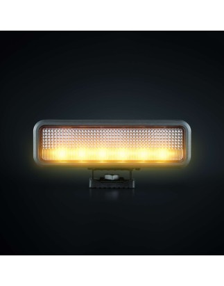 Reverse light - Strands - Skylord Duo - 6.2" - 15.7cm - Clear - White - 5 flash patterns - Work / Scene