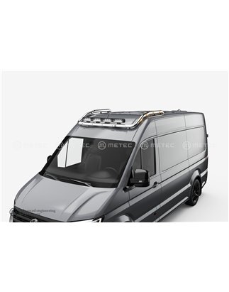 Takbåge - Metec - Top  - 4 ljusfästen - Förkablad - LED - Volkswagen - Crafter - H3 - 2017+
