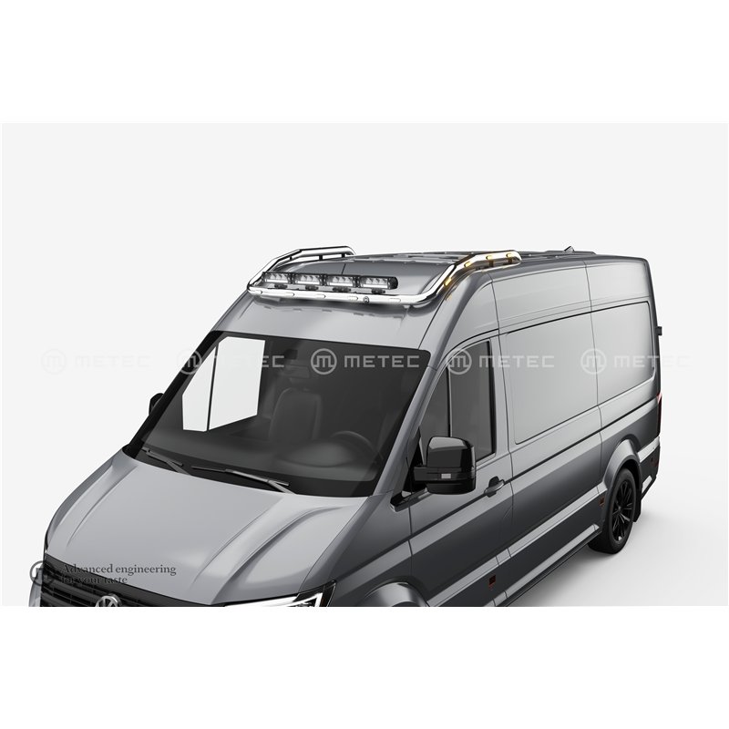 Dachbügel - Metec - Top - 4 lampenhalters - Vorverkabelt - LED - Volkswagen - Crafter - H3 - 2017+ Dachbügel - Metec - Top - 4 lampenhalters - Vorverkabelt - LED - Volkswagen - Crafter - H3 - 2017+