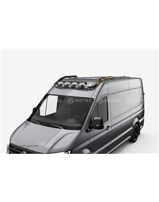 Dachbügel - Metec - Top - 4 lampenhalters - Vorverkabelt - Schwarz - LED - Volkswagen - Crafter - H3 - 2017+