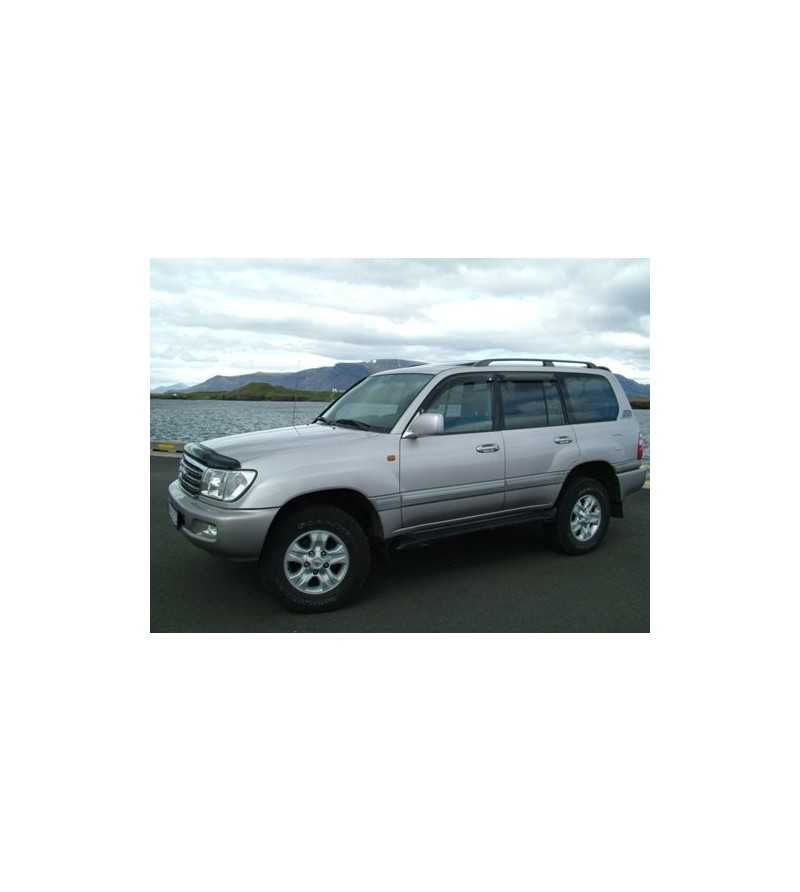 Landcruiser 100 05 Wind deflectors darksmoke 4pc