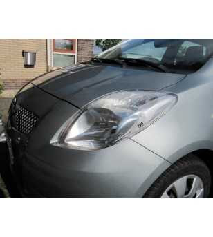 Yaris 2005-2011 Koplampbeschermers blank - EGR1052