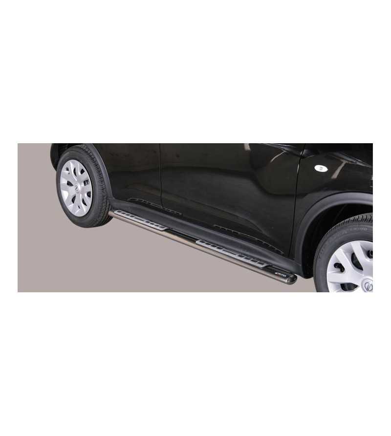 Juke 10- Design Side Protection Oval - DSP/277/IX - Sidebar / Sidestep - Verstralershop