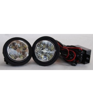 Renault Trafic 2002-Tagfahrlicht-Kit rund - LV005