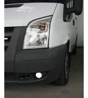 Dagrijverlichting - L&S - Round - 12V - Set - Ford - Transit - 2006-2014