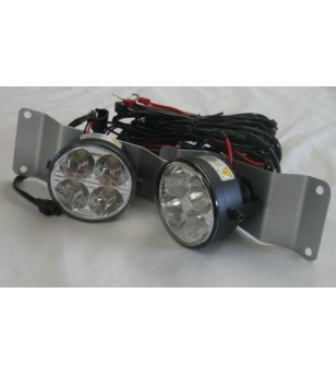 Ford Transit 2007+ Day Time Running Light Kit Round - LV003