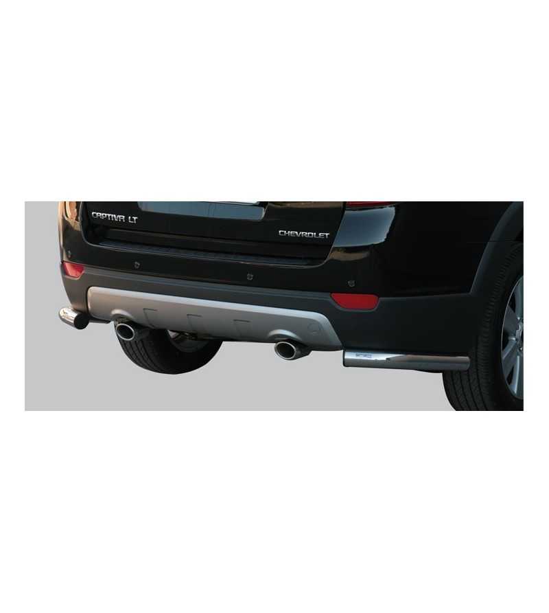 Captiva 06-10 Angular Rear Protection - PPA/190/IX - Rearbar / Opstap - Verstralershop