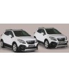 Opel Mokka 2012- Design Side Protection Oval - DSP/318/IX - Lights and Styling