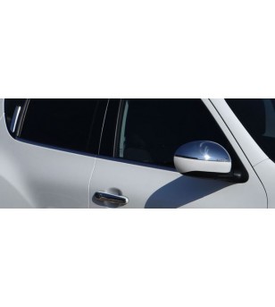 Nissan Juke 2010+ DOOR HANDLE STEEL (set - 4) rvs