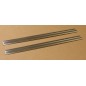 Inox-Teile - Alminox - Profile Türsäule - Nissan - Juke - 2010-2019 Inox-Teile - Alminox - Profile Türsäule - Nissan - Juke - 2010-2019