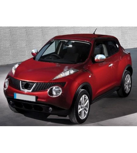 Inox Delar - Alminox - Cover Spegel - Nissan - Juke - 2010-2019