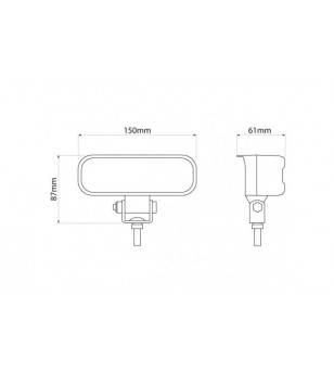 Ionnic 2180 LED werklamp - 2180 - Beleuchtung - Verstralershop