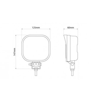 Ionnic 3200 LED werklamp - 3200 - Verlichting - Verstralershop