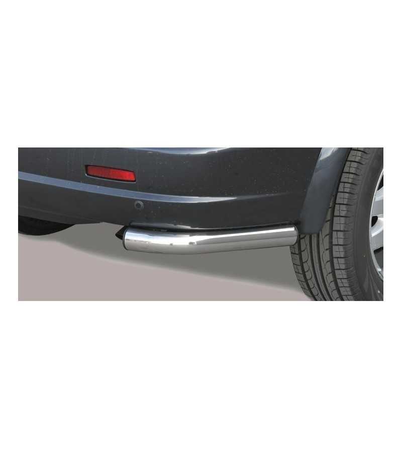 Kyron 06-07 Angular Rear Protection - PPA/173/IX - Rearbar / Opstap - Verstralershop