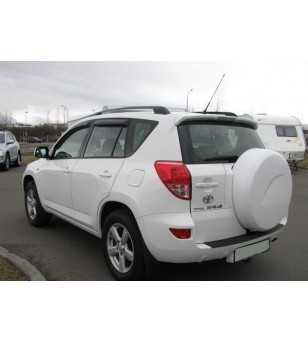 RAV4 2009-2010 5DR Vindavvisare mörktonade (set med 4) - 92492053B