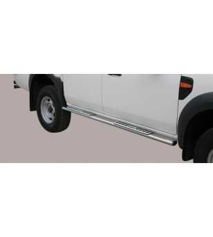 Ranger 09-11 Double Cab Design Side Protection Oval
