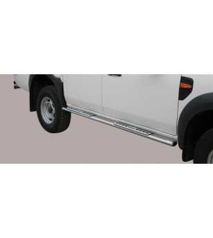 Ranger 09-11 Double Cab Design Side Protection Oval - DSP/250/IX - Sidebar / Sidestep - Verstralershop