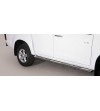 D-Max 12- Double Cab Design Side Protection Oval - DSP/314/IX - Sidebar / Sidestep - Verstralershop