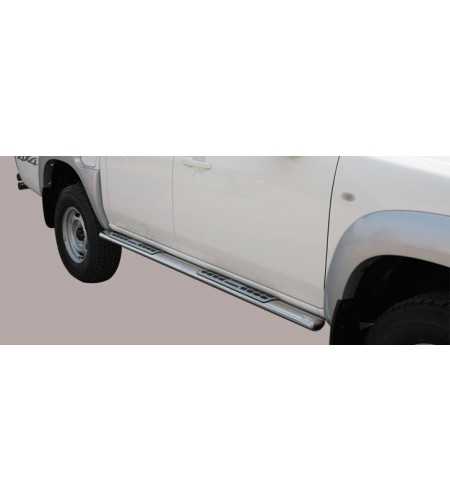 BT50 09-12 Double Cab Design Side Protection Oval - DSP/252/IX - Lights and Styling