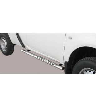 L200 10- Club Cab Design Side Protection Oval - DSP/262/IX - Sidebar / Sidestep - Verstralershop