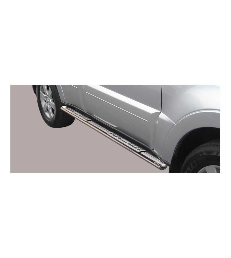 Pajero 07- 5DR Design Side Protection Oval - DSP/198/IX - Sidebar / Sidestep - Verstralershop