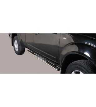 Navara 06-09 King Cab Design Side Protection Oval - DSP/286/IX - Sidebar / Sidestep - Verstralershop