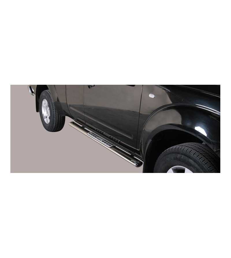 Navara 06-09 King Cab Design Side Protection Oval - DSP/286/IX - Sidebar / Sidestep - Verstralershop