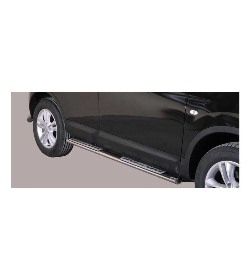 Qashqai 10- Design Side Protection Oval - DSP/265/IX - Sidebar / Sidestep - Verstralershop