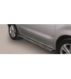 Koleos 07- Design Side Protection Oval - DSP/226/IX - Sidebar / Sidestep - Verstralershop