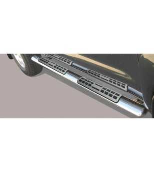 Hilux 06-11 DBL Cab Design Side Protection Oval - DSP/208/IX - Sidebar / Sidestep - Verstralershop