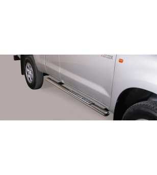 Hilux 06-11 Extra Cab Design Side Protection Oval - DSP/171/IX - Sidebar / Sidestep - Verstralershop