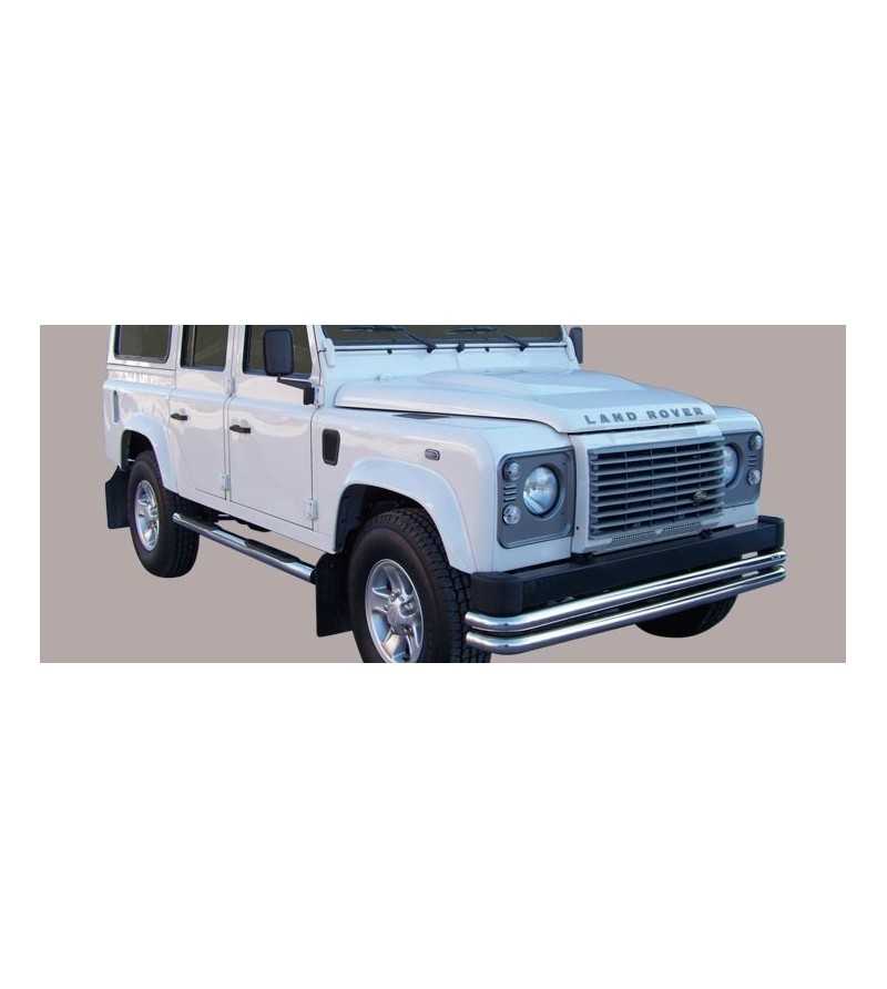 Defender 90 94- Double Front Protection - 2PA/261/IX - Bullbar / Lightbar / Bumperbar - Verstralershop