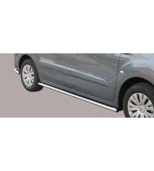 Berlingo 08- Oval Side Protection - TPSO/230/IX - Sidebar / Sidestep - Verstralershop