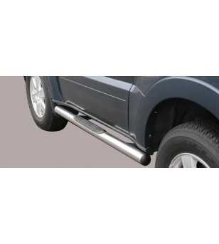 Pajero 07- 3DR Grand Pedana ø76 - GP/194/IX - Sidebar / Sidestep - Verstralershop