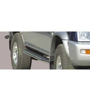 L200 2002-2005 Double Cab Side Steps - P/120/IX - Lights and Styling